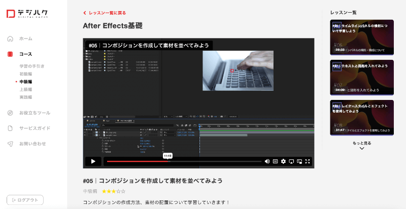 After effectsスクール